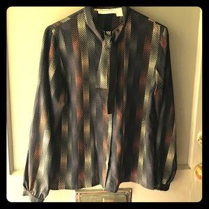 Vintage Christian Dior multicolored blouse